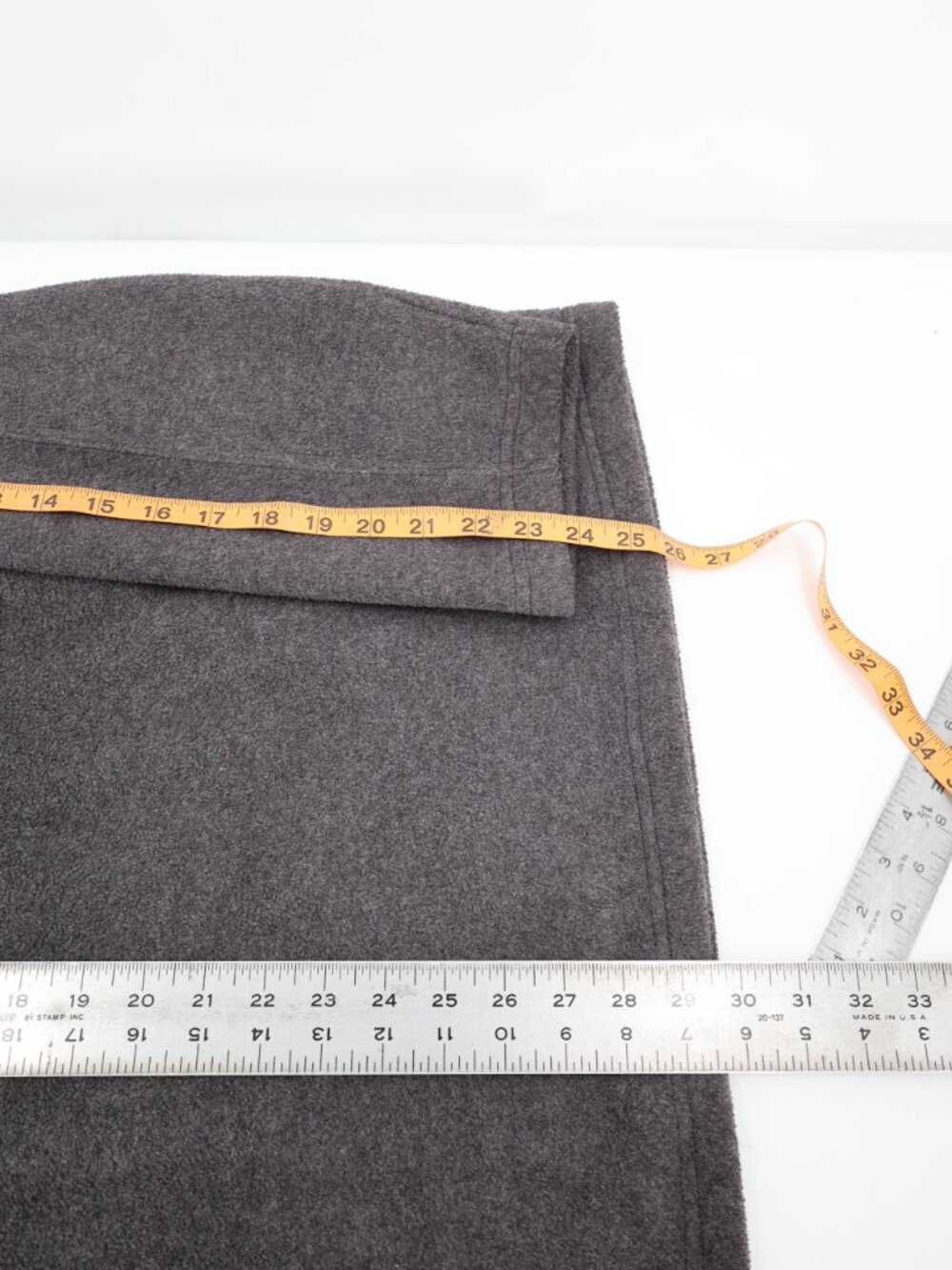 Vintage 90s Polo Ralph Lauren henley Men Large Polo sport Long Sleeve Gray shirt - Picture 9 of 11